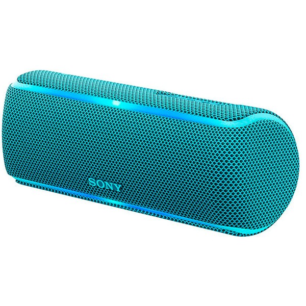 Sony srs-xb21 azul altavoz inalámbrico nfc bluetooth sonido extra bass live resistencia ip67