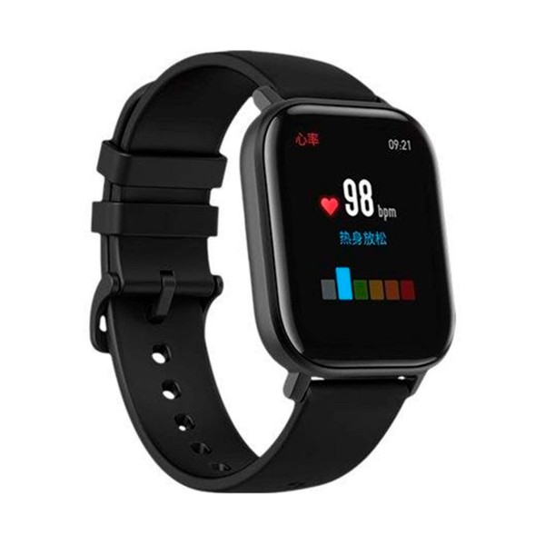 Xiaomi amazfit gts negro smartwatch 1.65'' amoled gps glonass bluetooth biotracker 5atm