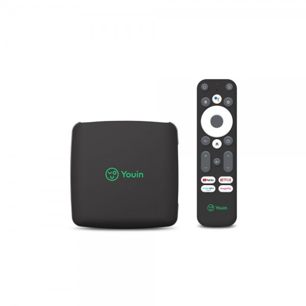 Receptor you-box youin android tv 10.0 8gb rom usb 3.0 ethernet