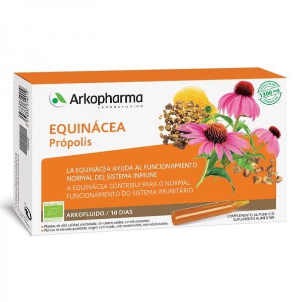 Arkofluido Echinacea Propolis 10 Ampollas