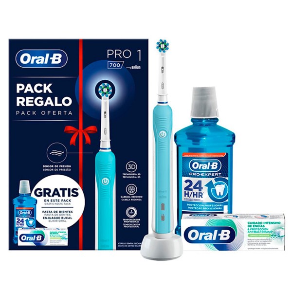 Braun oral-b pro 1 700 /  cepillo de dientes eléctrico recargable