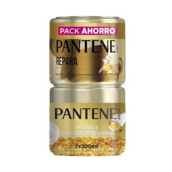 PANTENE Mascarilla Repara &  Protege DUPLO 2 x 300 ml