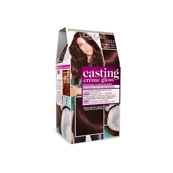 L´Oreal Casting Crème Gloss tinte Nº323 Chocolate Negro