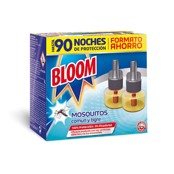 Bloom insecticida eléctrico 2 recambios
